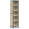 vidaXL Boekenkast 40x35x170,5 cm bewerkt hout sonoma eikenkleurig