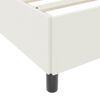 vidaXL Boxspringbed Cr&egrave;me 100 x 200 cm Fluweel