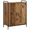 vidaXL Schoenenkast 76 x 36,5 x 93 cm Bewerkt hout Oud hout