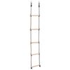 vidaXL Ladder met 5 sporten 210 cm massief grenenhout
