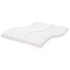 vidaXL Schuimmatras 7 zones hardheid 20 ILD 160x210 cm wit