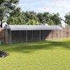 vidaXL Hondenkennel voor buiten met dak 760x190x225 m