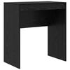 vidaXL Bureau Zwart Eiken 70 x 40 x 76 cm