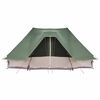vidaXL Familie Tipi Tent met dak Groen 680 x 430 x 270 cm
