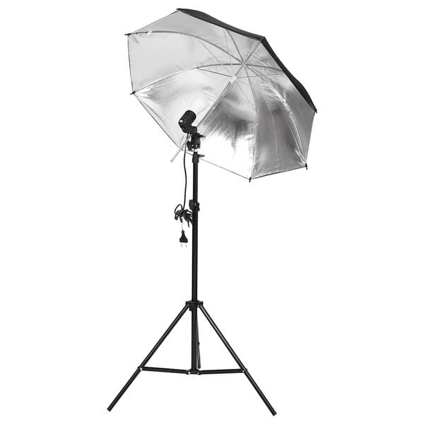 vidaXL Fotostudioset met verlichtingsset en achtergrond