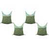 vidaXL Hooinetten 4 st vierkant 0,9x1 m PP