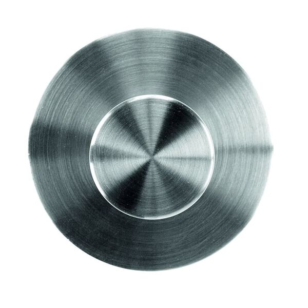 Kleine Wolke Haken 2 st Allegra chroomkleurig