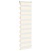 vidaXL Zebra rolgordijn 50x100 cm stofbreedte 45,9cm marmerbeige