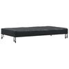 vidaXL Tafel Dek 142 x 82 x 15 cm Stof Rechthoekig Waterdicht Zwart
