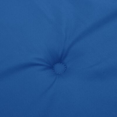 vidaXL Tuinstoelkussens 4 st hoge rug 120x50x3 cm stof koningsblauw