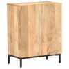 vidaXL Dressoir 60x35x77 cm massief mangohout