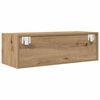 vidaXL Tv-meubelen 2 st 80x31x25,5 cm bewerkt hout artisanaal eiken