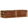 vidaXL Tv-meubel wandmontage 100x32x25 cm massief gerecycled hout