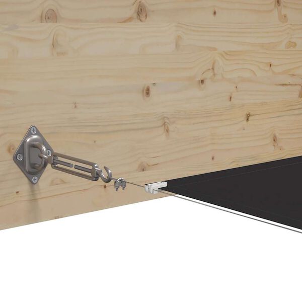 vidaXL Luifel verticaal 140x800 cm oxford stof antracietkleurig