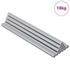 vidaXL Schroefdraadstangen 900 st Zilver Metaal