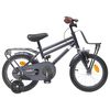vidaXL Kinderfiets 14 Inch voor 3-5 jaar oud Donkergrijs