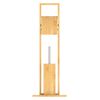 EISL Toiletset toiletrol- en toiletborstelhouder 30x21x82 cm bamboe
