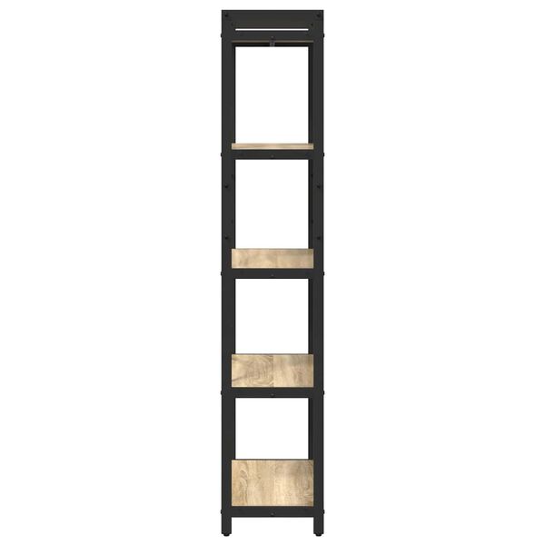 vidaXL Boekenkast Sonoma Eiken 60 x 30 x 155 cm Bewerkt hout
