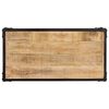 vidaXL Salontafel 90x45x35 cm massief ruw mangohout