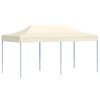 vidaXL Partytent 291 x 580 x 315 cm Cr&egrave;mekleurig Oxford Stof