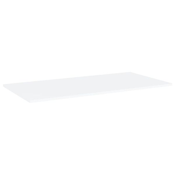 vidaXL Wandschappen 4 st 80x20x1,5 cm bewerkt hout wit