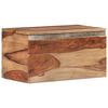 vidaXL Opbergkist 57x30x30 cm massief hout