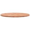 vidaXL Tafelblad rond &Oslash;80x2,5 cm massief beukenhout