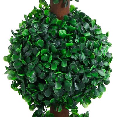 vidaXL Kunstplant met pot buxus bolvorming 90 cm groen