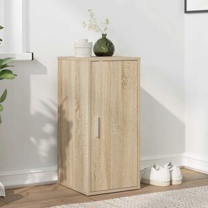 vidaXL Schoenenkast 32x35x70 cm spaanplaat sonoma eikenkleurig