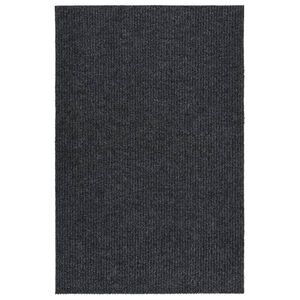 vidaXL Droogloopmat 100x150 cm antracietkleurig