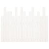 vidaXL Hoofdbord wandmontage 108x3x80 cm massief grenenhout wit