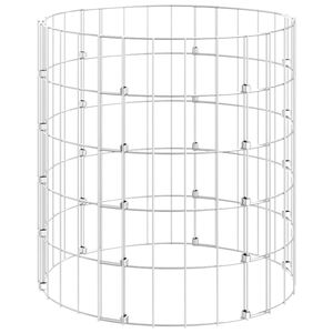 vidaXL Compostbak &Oslash;50x50 cm gegalvaniseerd staal