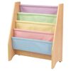 KidKraft Kinderboekenrek 60,96 x 29,85 x 71,12 cm pastel en naturel