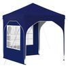 vidaXL Pop-up partytent 192 x 192 x 245 cm Blauw