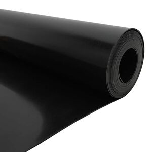 vidaXL Worteldoek Zwart 0,7 x 3 m Polyetheen