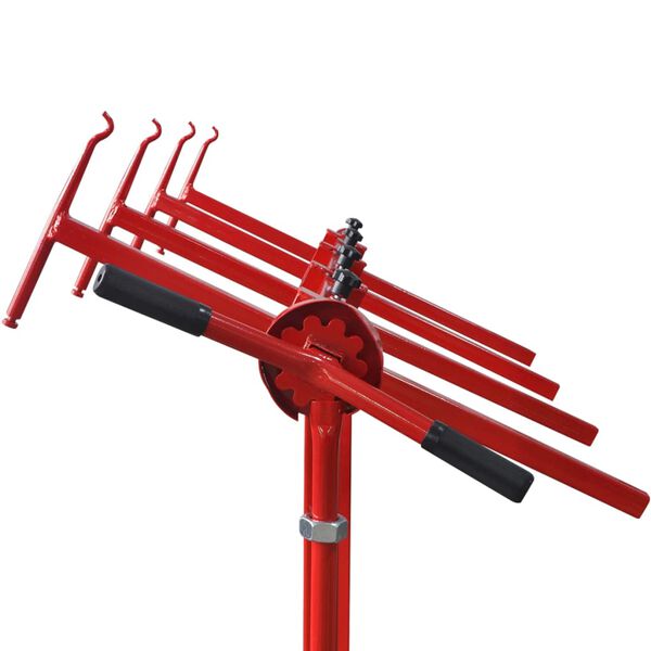 vidaXL Automotive verf rek rood