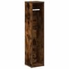 vidaXL Badkamerkast met rolhouder gerookt eiken 20,5x20x90 cm
