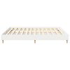 vidaXL Bedframe zonder matras 160x200 cm spaanplaat wit