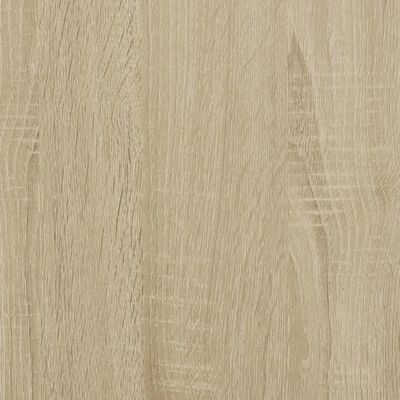 vidaXL Dressoir 40x41x93 cm bewerkt hout sonoma eikenkleurig