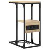 vidaXL Nachtkastje Sonoma Eiken 41,5 x 26 x 60,5 cm Bewerkt hout