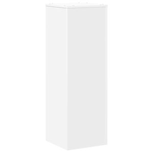 vidaXL Plantenstandaard 33x33x100 cm bewerkt hout wit