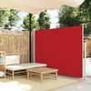 vidaXL Windscherm uittrekbaar 160x500 cm rood