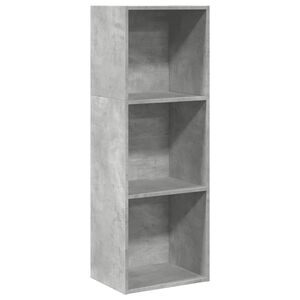 vidaXL Boekenkast 40x30x114 cm bewerkt hout betongrijs