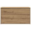 vidaXL Opbergkist 84x42x46 cm bewerkt hout artisanaal eikenkleurig