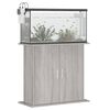 vidaXL Aquariumstandaard 81x36x73 cm bewerkt hout grijs sonoma eiken