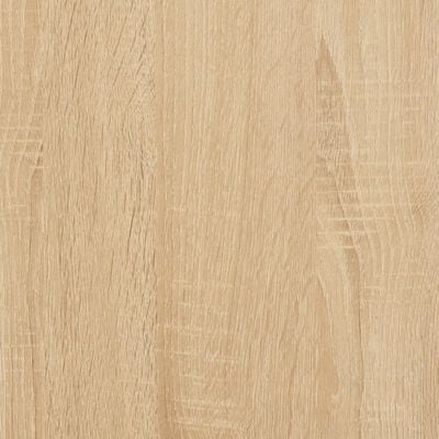 vidaXL Schoenenkast 100x35x50 cm bewerkt hout sonoma eikenkleurig