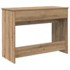 vidaXL Cosmetische Tafel met lade Artisan Eiken 100 x 45 x 76 cm
