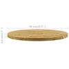 vidaXL Tafelblad rond 44 mm 400 mm massief eikenhout