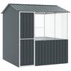 vidaXL Vogelkooi Antraciet 215 x 209 x 230 cm Gegalvaniseerd staal