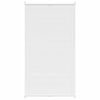 vidaXL Pliss&eacute;jaloezie 110x200 cm wit